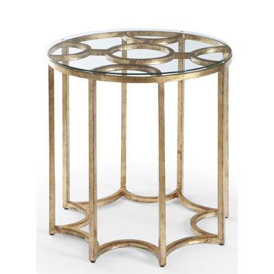 Lisette Glass End Table