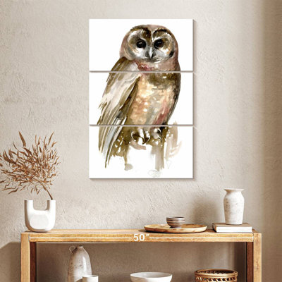 Brampt Watercolor Owl II