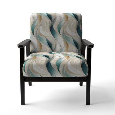 Subdued Elegance I - Upholstered Modern & Contemporary Accent Arm Chair
