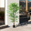 Ficus artificiel avec pot HOMcom-1790650653