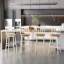 Alvesta Counter Stool with Solid Wood Frame