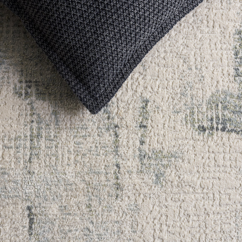 Tapis d'intérieur abstrait Madrid Performance, 9'-0" x 12'-0" Rectangle