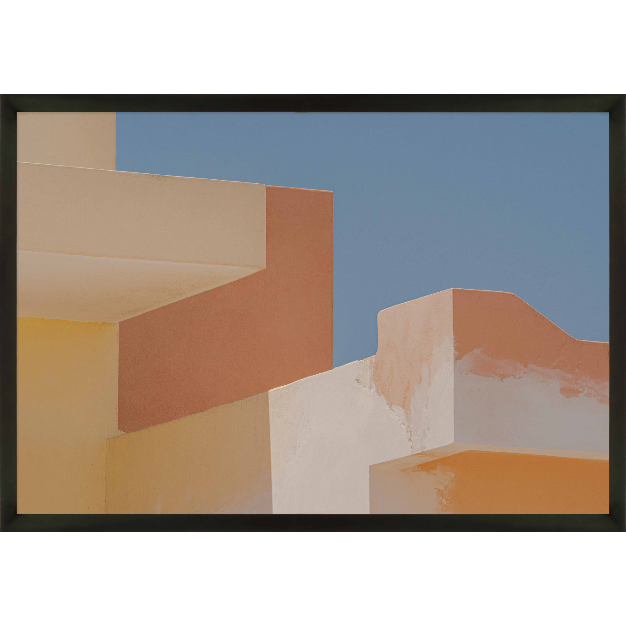 Puzzle by Svetlana Smirnova - Framed Wall Art, 26.5" H x 38" W, Black