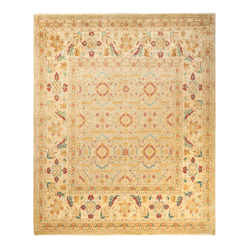 Stanislau One-of-a-Kind 9' 1" X 9' 2" Hand Knotted Area Rug
