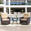Ensemble de chaises pivotantes et rotatives Imalai-1454720260