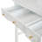 Compact Makeup Vanity Table With Reversible Mirror