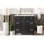 Ensemble de meuble-lavabo 36 po avec lavabo, lavabo simple, meuble-lavabo avec porte à fermeture douce et 3 tiroirs