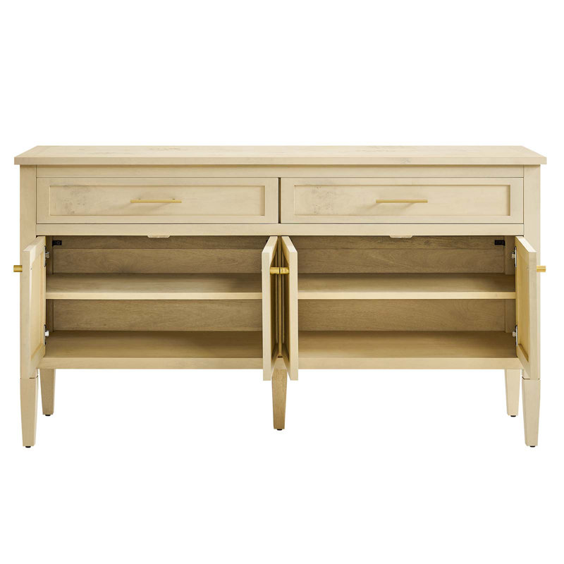 Buffet 62 "Modway Elysian, Bois madré blanchi