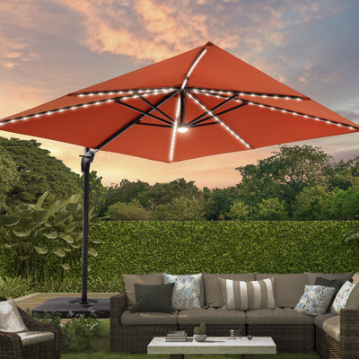 Parasol en porte-à-faux 120 po Lemay