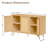 Hissop 3-Door Accent Cabinet-107115127