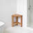 14.5 in. W Teak Shower Bench