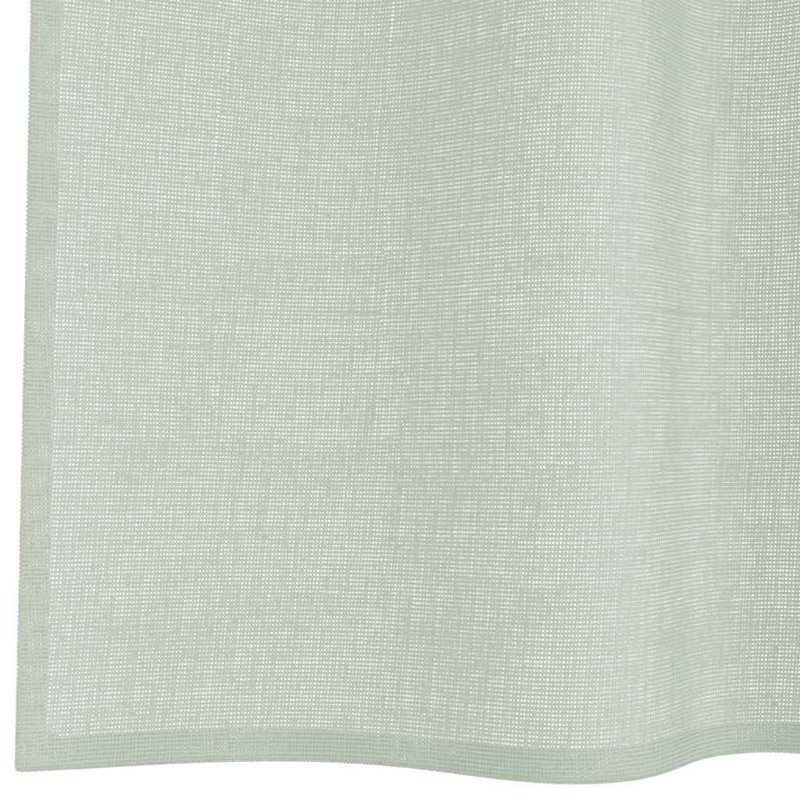 Voile Curtains With Tab Top 2 Pcs, 140cm Width x 245cm Drop, Light Grey