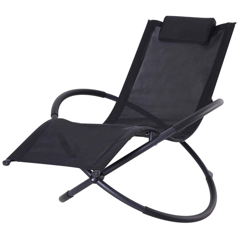 Aymelia 154cm Long Zero Gravity, Black