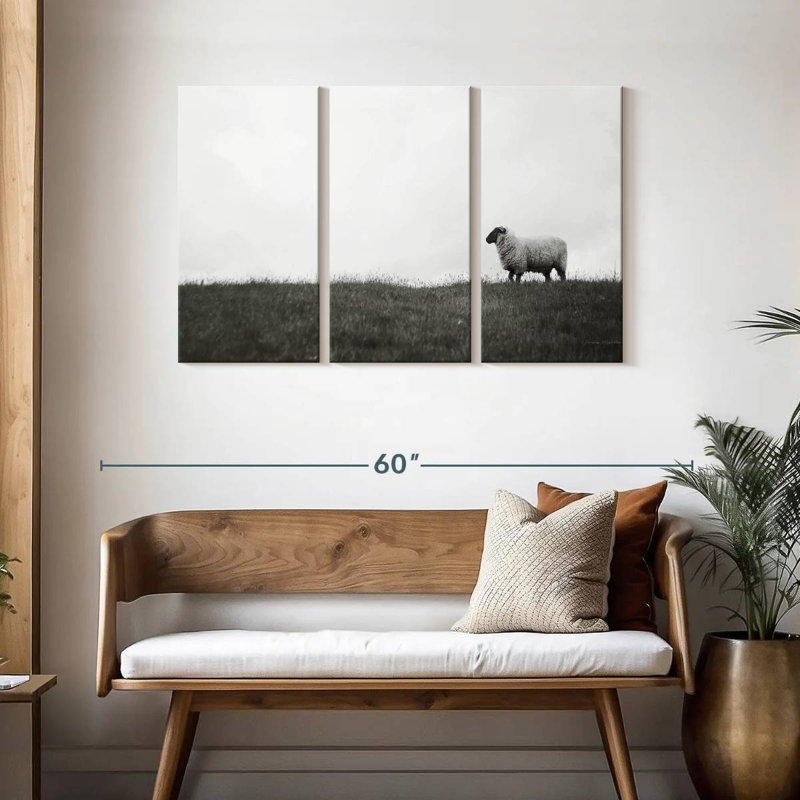 Brampt Islay Sheep II, 28" H x 45" W
