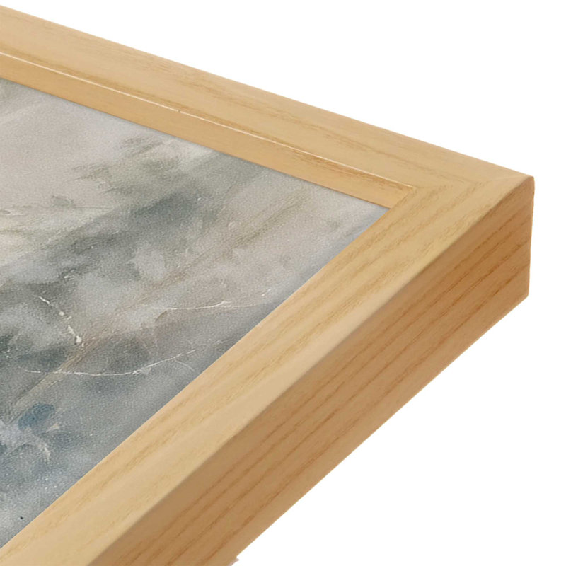 Voyage à Noël, ensemble de 2 reproductions d'art, H 17,5 po x l 27 po, Érable américain