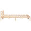 Bed Frame With Headboard Solid Wood Pine-1744814953-1744814954