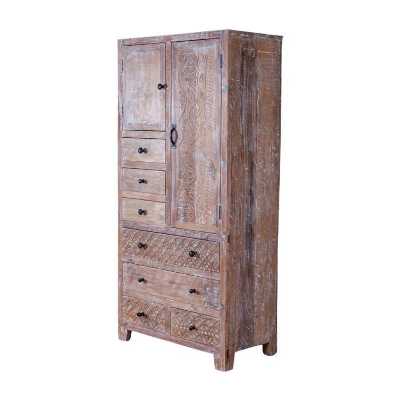 Armoire-penderie Eilidhi, Beige