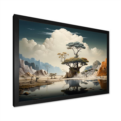 «Mind-Blowing», art mural paysage abstrait