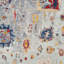Tapis bleu / gris / rouge Aderholt-31708437