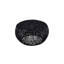 Table basse ronde noire