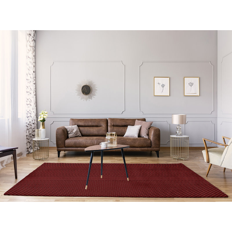 Tapis dégradé géométrique à aire brune classic, Rectangle 9 pi x 12 pi
