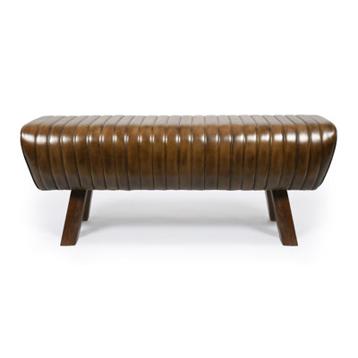 Leather Upholstered Bench
