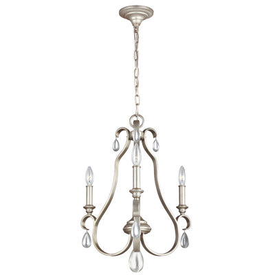 Clearfield 3-Light Candle-Style Chandelier