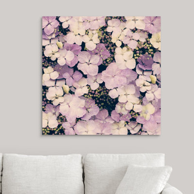 « hortensia rêves », reproduction de photo sur toile