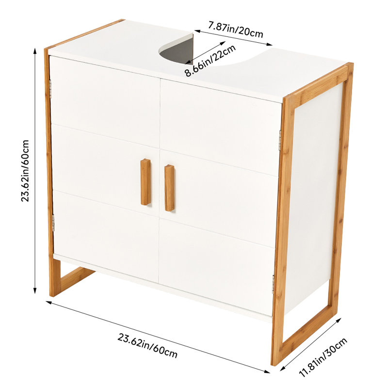 60cm Bathroom Vanity Base Only
