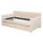 Twin Size Upholstered daybed with Drawers, Wood Slat Support, Beige-772952670