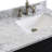 Mailer 37'' Single Bathroom Vanity with Carrara Marble Top