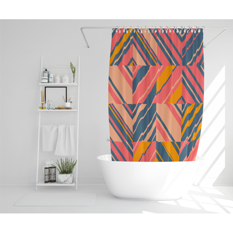 Thedford Polyester Shower Curtain Set