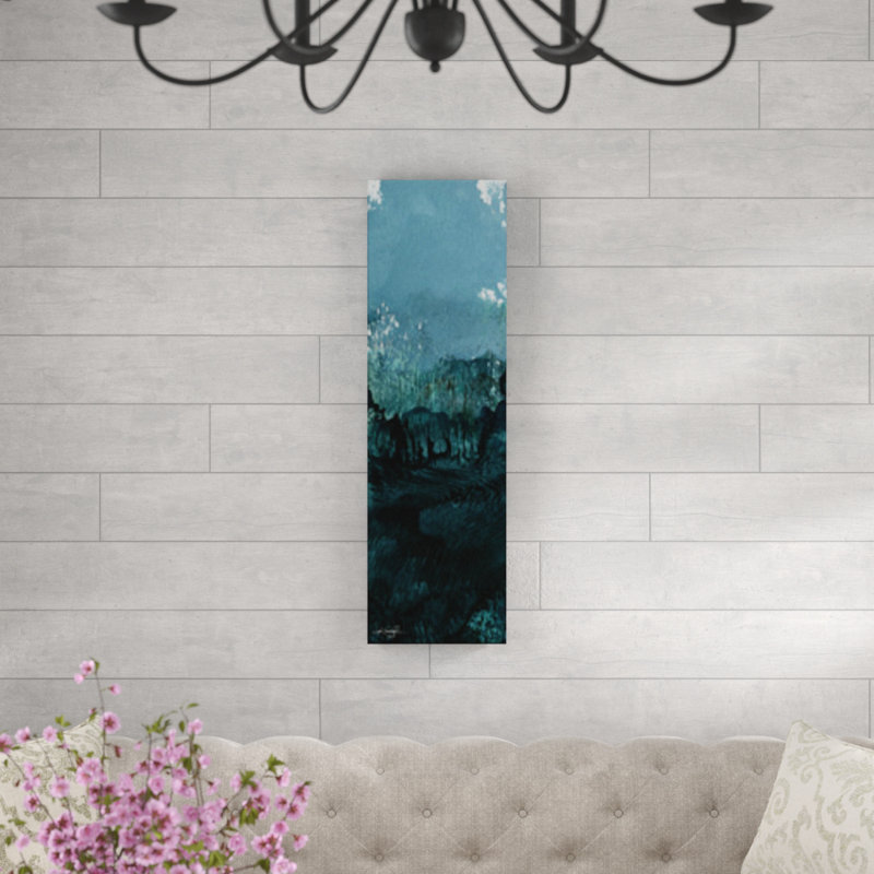 1 Piece Wall Art on Canvas, 102cm H x 31cm W, Wrapped Canvas