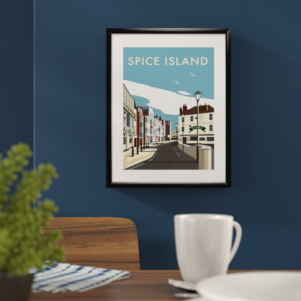 Dave Thompson - Single Picture Frame Print on Canvas