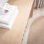 Console moderne à 4 tiroirs - Table d'entrée de 59,2 po en bois naturel