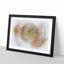 The Eye of a Yellow Sunflower Sketch - Picture Frame Graphic Art Print on MDF-56875016-56875017