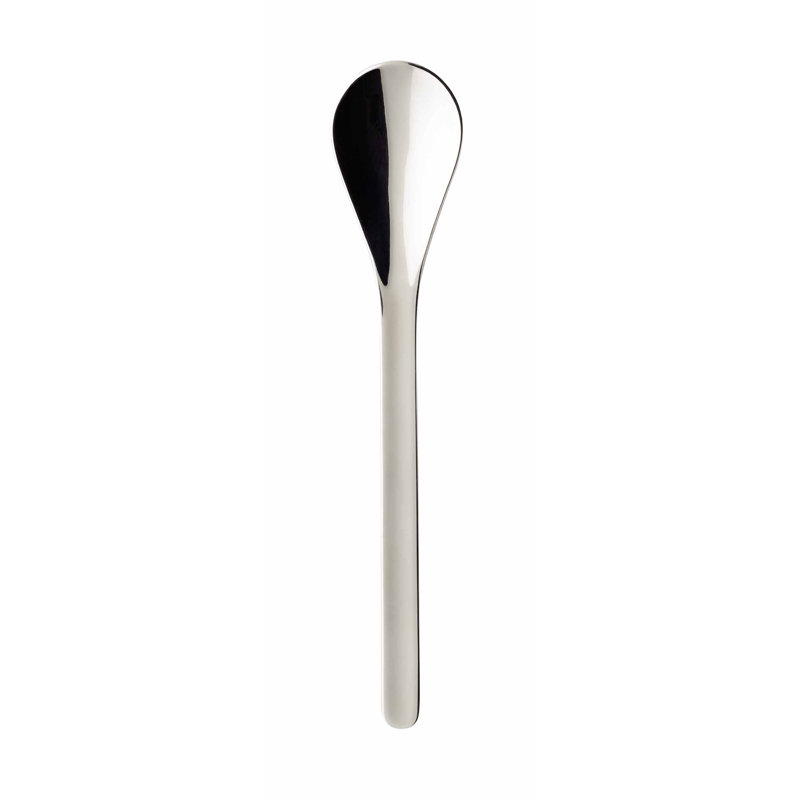Villeroy & Boch 5.5" Silver Stainless Steel Espresso Spoon Set