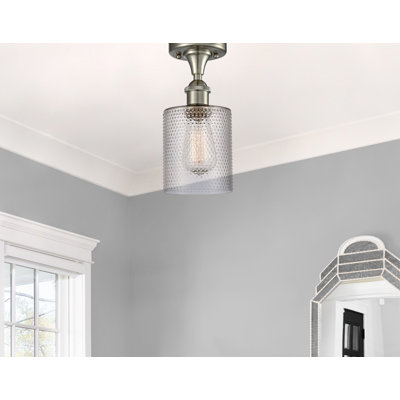 Leilani Glass Semi Flush Mount