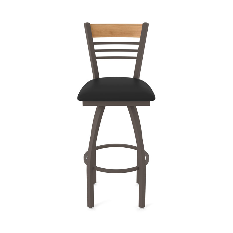 Tabouret tournant 880 Eleanor, Bronze, Noir, Très grand (assise de 36 po de hauteur)