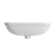 BOCCHI Scala 16.14'' Fireclay Rectangular Bathroom Sink with Overflow