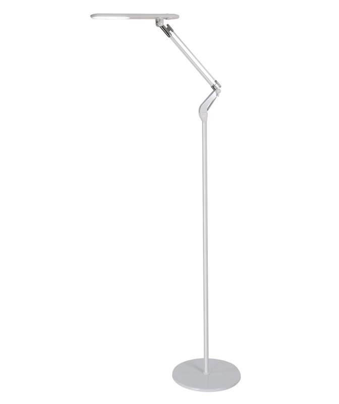 Broome Task Floor Lamp, White