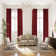 Rideau simple extra long et extra large en velours mat luxueux
