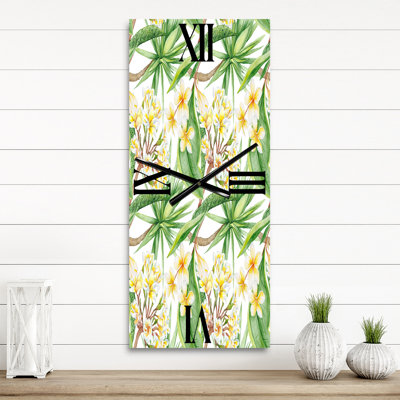Horloge murale Tropical