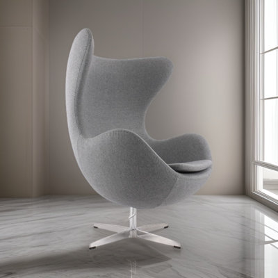 Jamesville Upholstered Swivel Accent Chair -  Orren Ellis, 2A6C3043B018423D993DB27A8D35C2D8