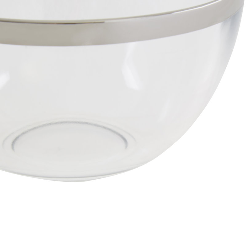 Ida Glass Decorative Bowl, 8cm H x 15cm W x 15cm D