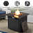Bonia 6 - Person Outdoor Sectionals Seating Group with Cushions and Square Fire Pit-1986490479-1986490476
