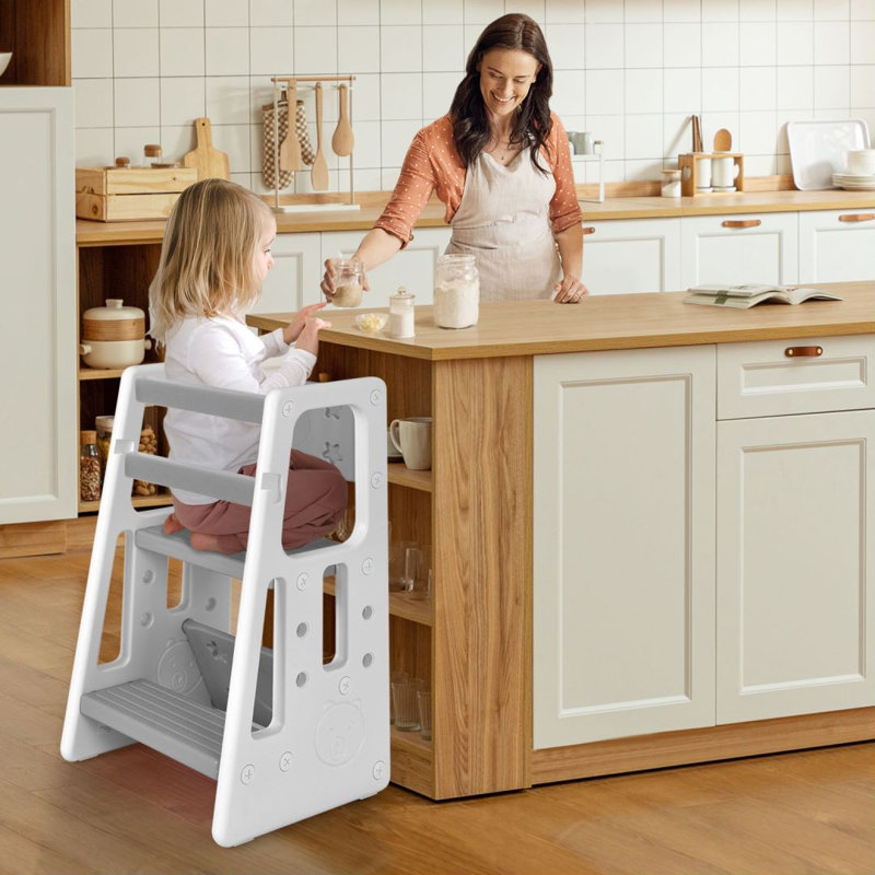 Barneston 2 - Step Plastic Lightweight Step Stool