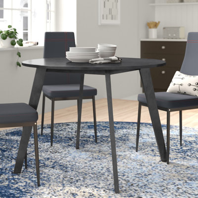 Aquin Round Solid Wood Base Dining Table