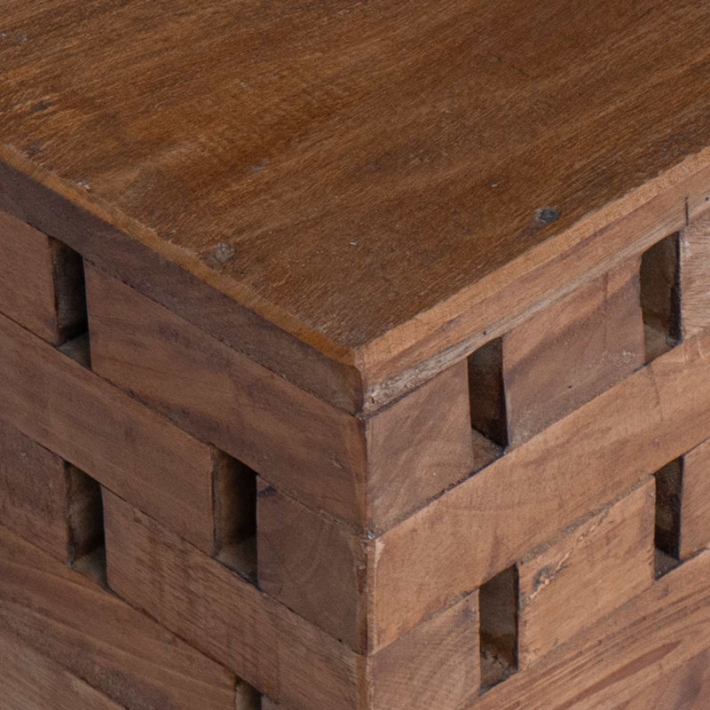 Solid Wood Accent Stool
