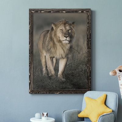 Morning Walk in Masai Mara - Photographie de cadre photo sur toile